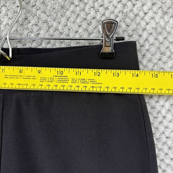 Eileen Fisher Pants Women PP 2P-4P Gray Pull On Capri Mid Rise Stretchy Elastic - Picture 9 of 10